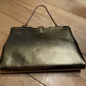 Vintage Gold clutch purse
